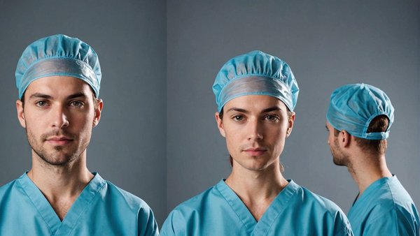 Calot tissu bloc opératoire : confort et style pour les pros